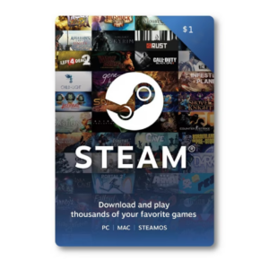 Steam Gift Card 1 USD